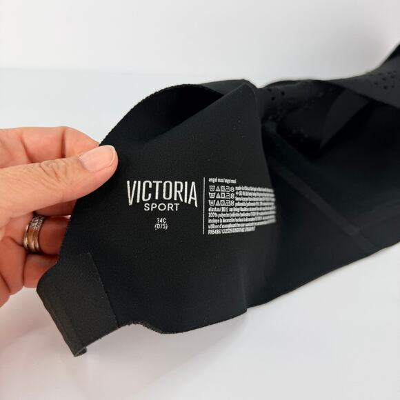 Victoria Sport Angel Max Sports Black Padded Bra 34C - Picture 9 of 11